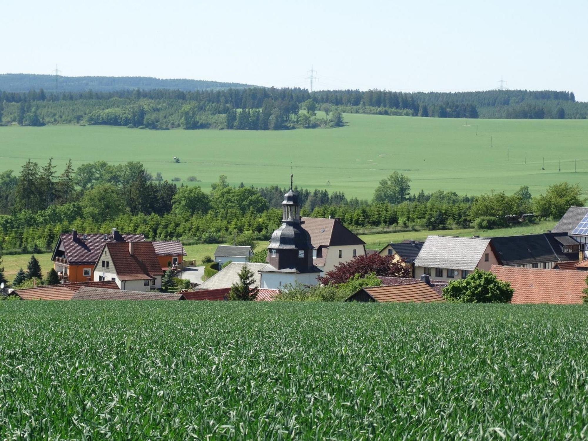 Ferienwohnung Landblick Bucha  Exterior photo